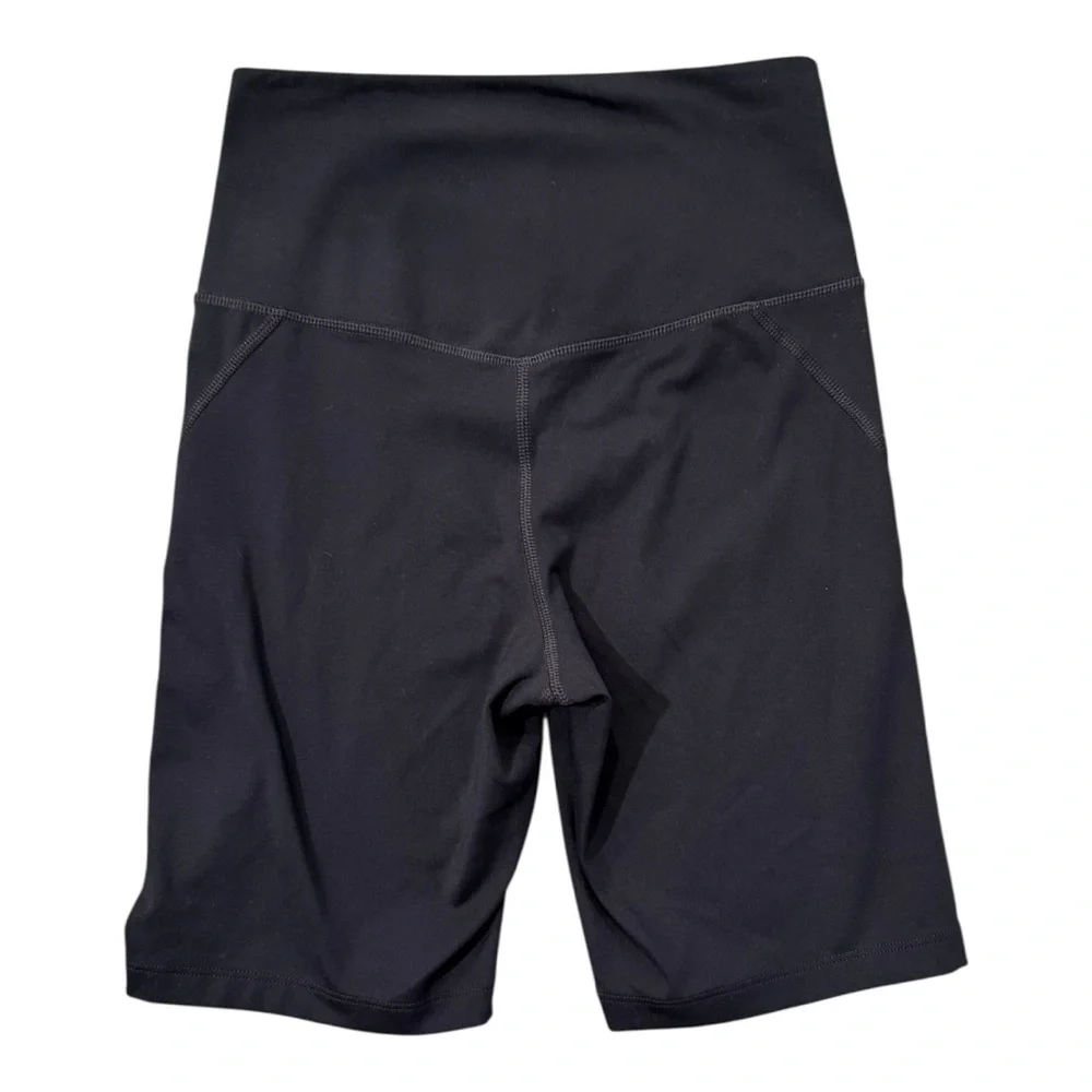 GIRLFRIEND COLLECTIVE Bike Shorts 8 in Black Small‎ sustainable recycled workout - Picture 3 of 5
